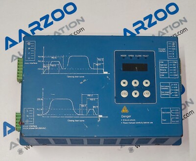USED 1 Phase SHANGHAI BG101-S20P2S Elevator Door Drive 0.2kW | BG101 S20P2S