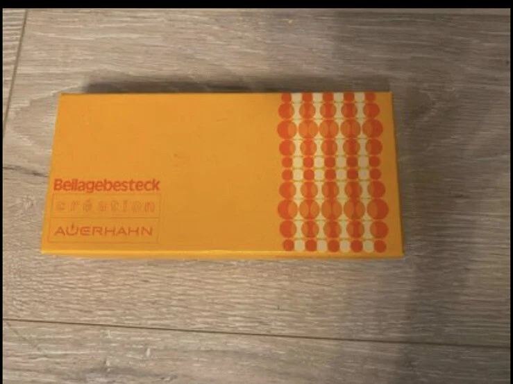 Vintage Beilagenbesteck Auerhahn Creation Besteck Edelstahl 70er Jahre - Bild 3 von 4