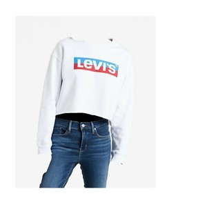 levis sweatshirt white