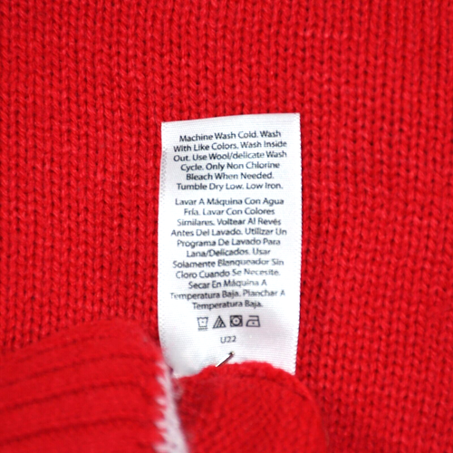 MAGLIONE BRUTTO NATALE donna med 8-10 cardigan rosso bianco verde paillettes glitter - Foto 12 di 18