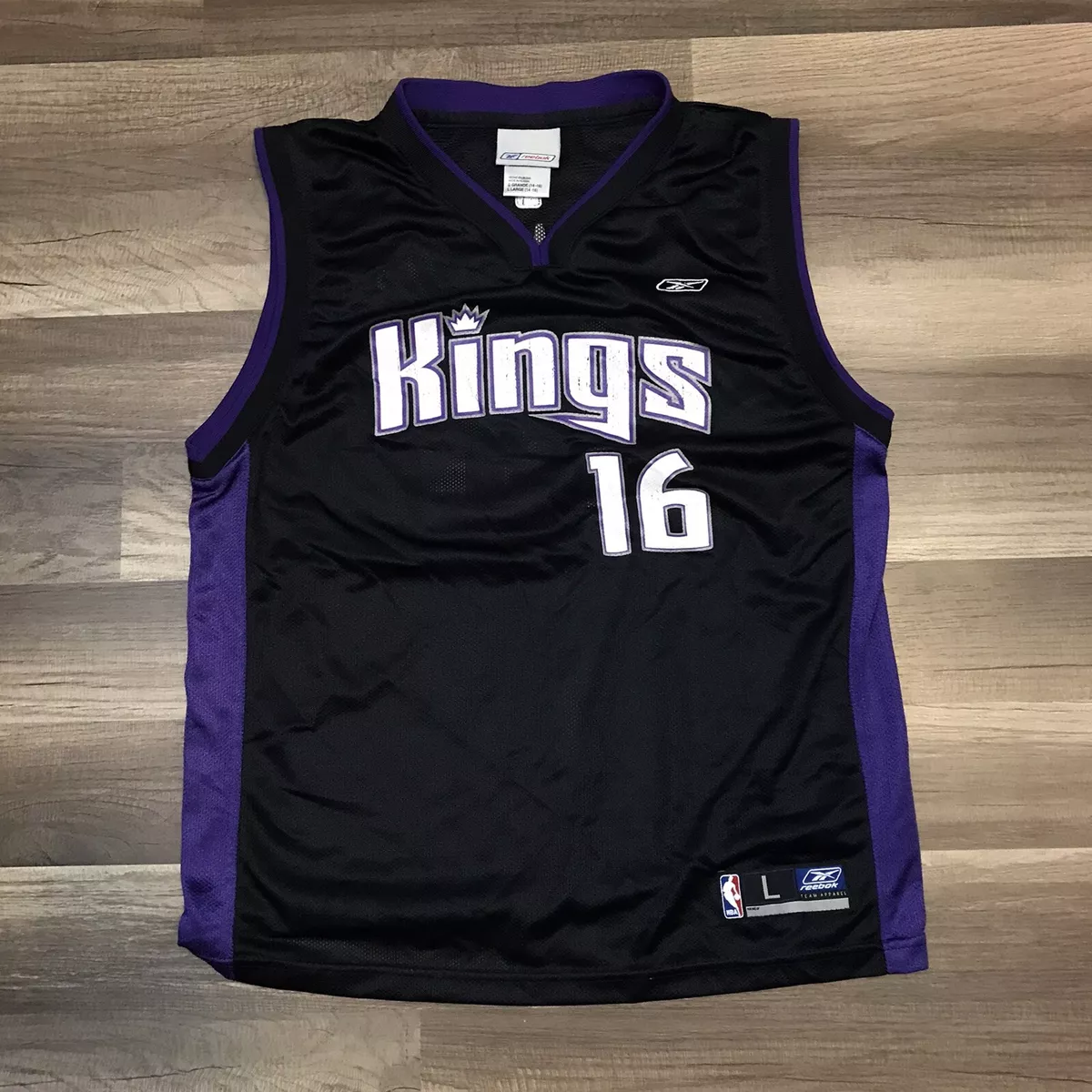 NBA, Shirts, Sacramento Kings Jersey Purple Black Xl