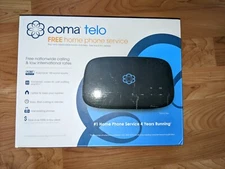 Used Ooma Telo Free Home Phone Service VoIP Phone