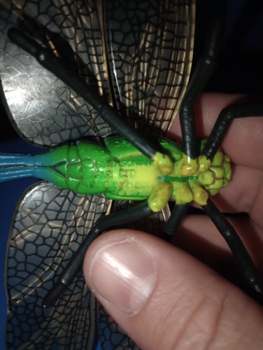 Dragonfly Plastic Figurine Smithsonian Safari Ltd. 1994 Vintage Realistic Toy - Picture 2 of 15