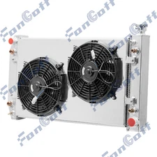 4 Row Radiator+Shroud Fan Fit 1988-1999 Chevy GMC C/K C1500/C2500 C3500 5.7L V8