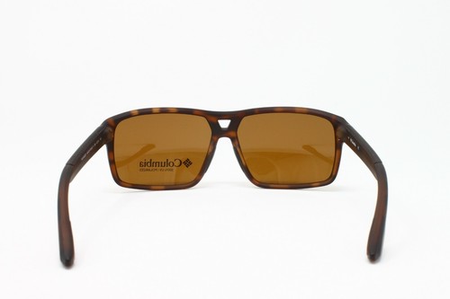 New! Columbia Polarized Sunglasses C502SP 246 Black Ridge Matte Tortoise 100% UV - Picture 5 of 7