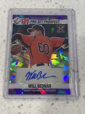 2021 Leaf Metal Draft - Will Bednar - Prospect Purple Cracked Ice Crystal /15