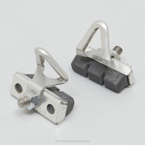 Dia-Compe Pads - Caliper Brake VTG L'Eroica 1980s Blocks Shoes Pair Rim - Picture 3 of 3