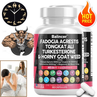 Testosterone Booster   Boosts energy and endurance, supports sexual health
