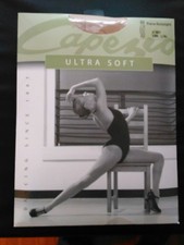 1811 Ultra Soft Bodytight with Clear Straps  Transition Foot by Capezio