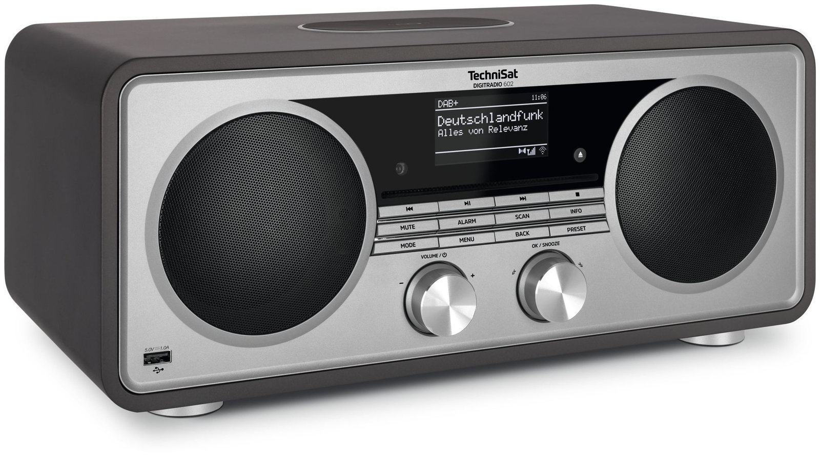 Thumbnail - Technisat Digitradio 602 Bluetooth Dab+, Fm Internet Radio Anthrazit,