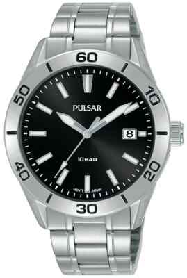 Herrenuhr Pulsar PS9647X1 Armbanduhr Edelstahl 40 mm