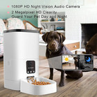 Smart Pet Feeder 6L Cats Dogs Automatic Wi-Fi Camera Audio App W/Night Vision 