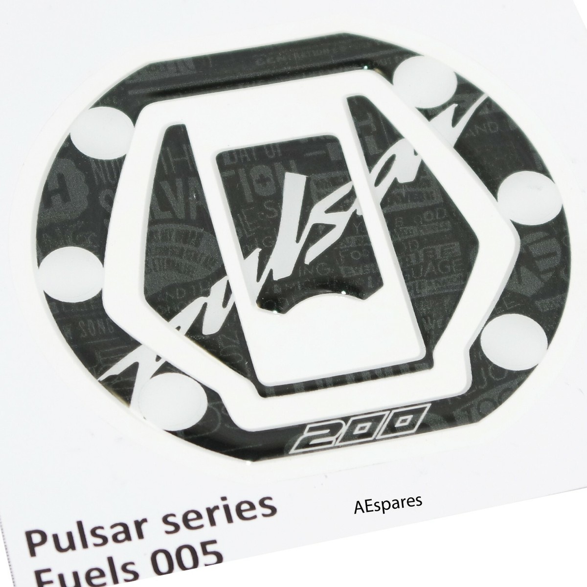 Customize Vinyl Fuel Cap Sticker Emblem Decal For Bajaj Pulsar
