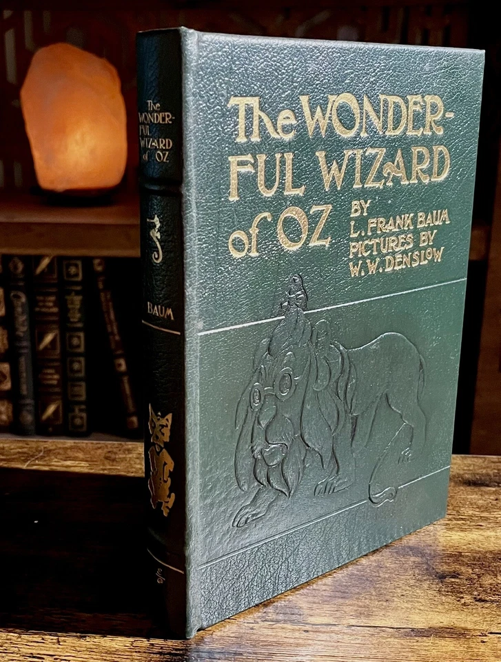 Easton Press Complete WIZARD OF OZ COLLECTION L. Frank Baum 6 Leather Bound Vols - Image 2 of 4