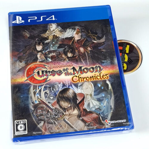 Bloodstained: Curse of the Moon (1&2) Chronicles PS4 Japan (ENGLISH) New Physica - Photo 1/7