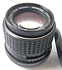 SMC PENTAX-M 100mm F/2.8 Lens No. 6838386 VG