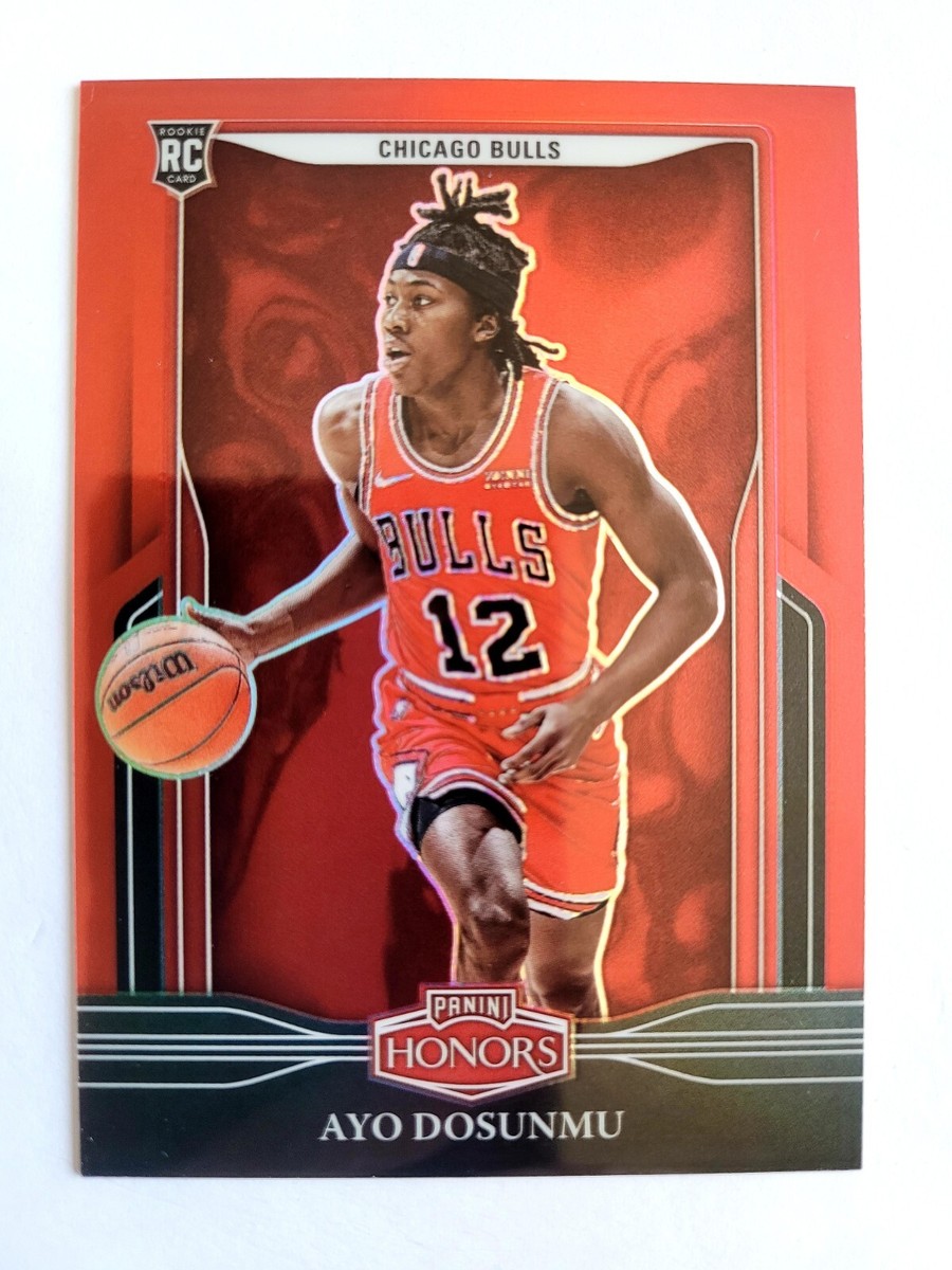 2021-22 PANINI CHRON HONORS RED AYO DOSUNMU RC! 1/149! 1/1! FIRST