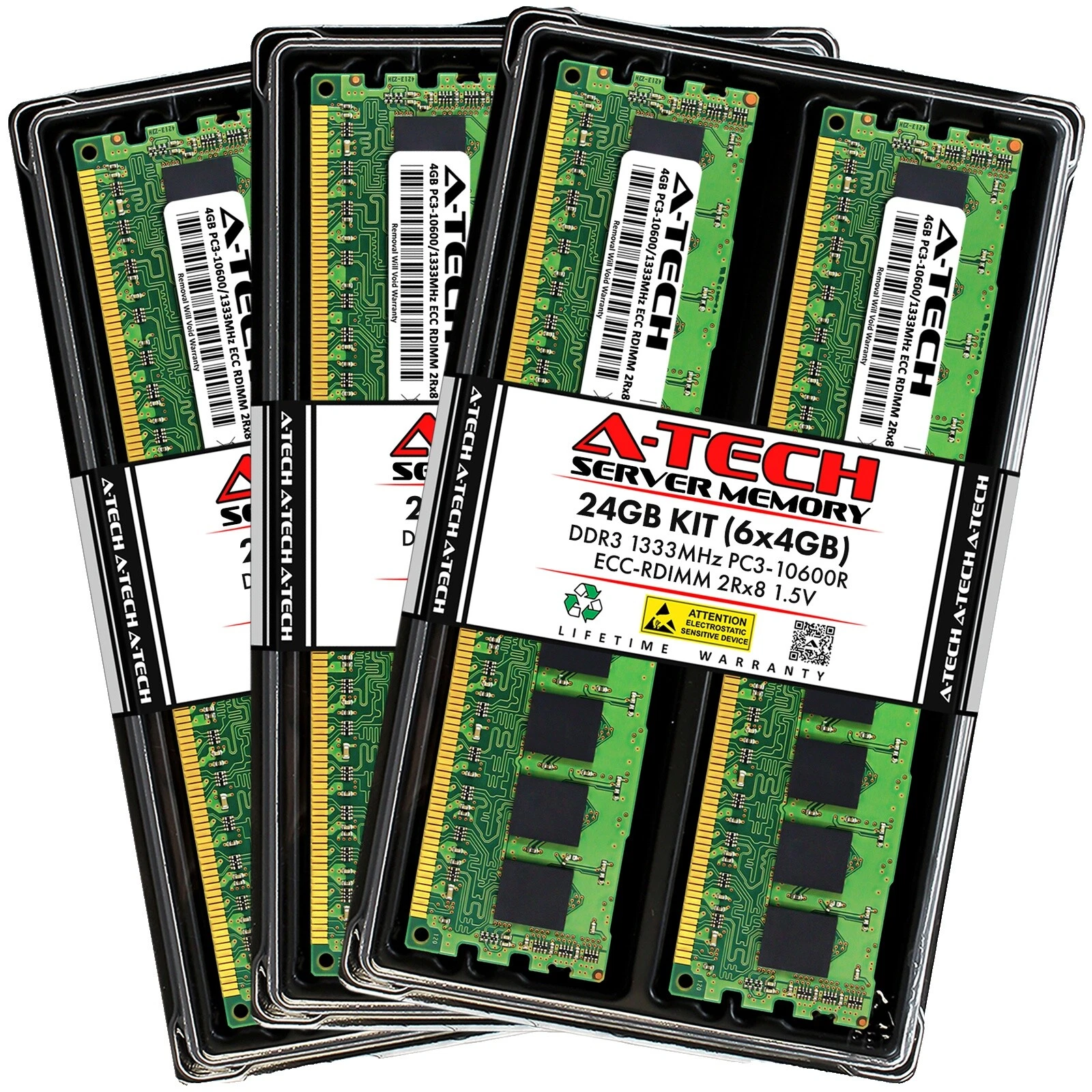 4 GB de capacidad por módulo DDR3 SDRAM ordenador de los módulos de memoria (RAM) 6
