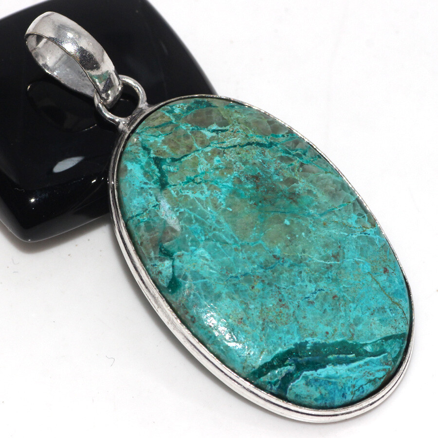 Quantum Quatrro 925 Silver Plated Gemstone Pendant 2.3