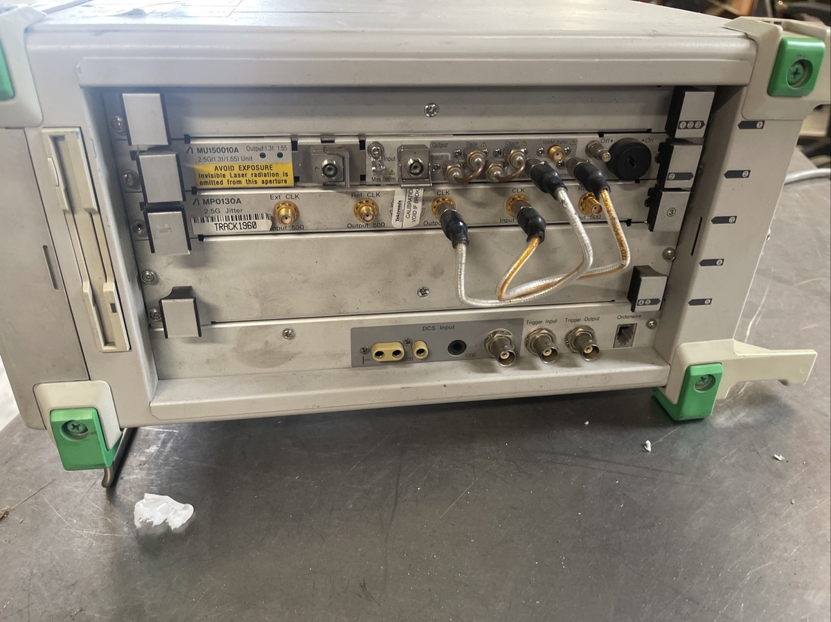 ANRITSU MP1570A SONET/SDH/ATM/PDH ANALYZER WITH CARDS | eBay ANRITSU MP1570A SONET/SDH/ATM/PDH ANALYZER WITH CARDS | eBay