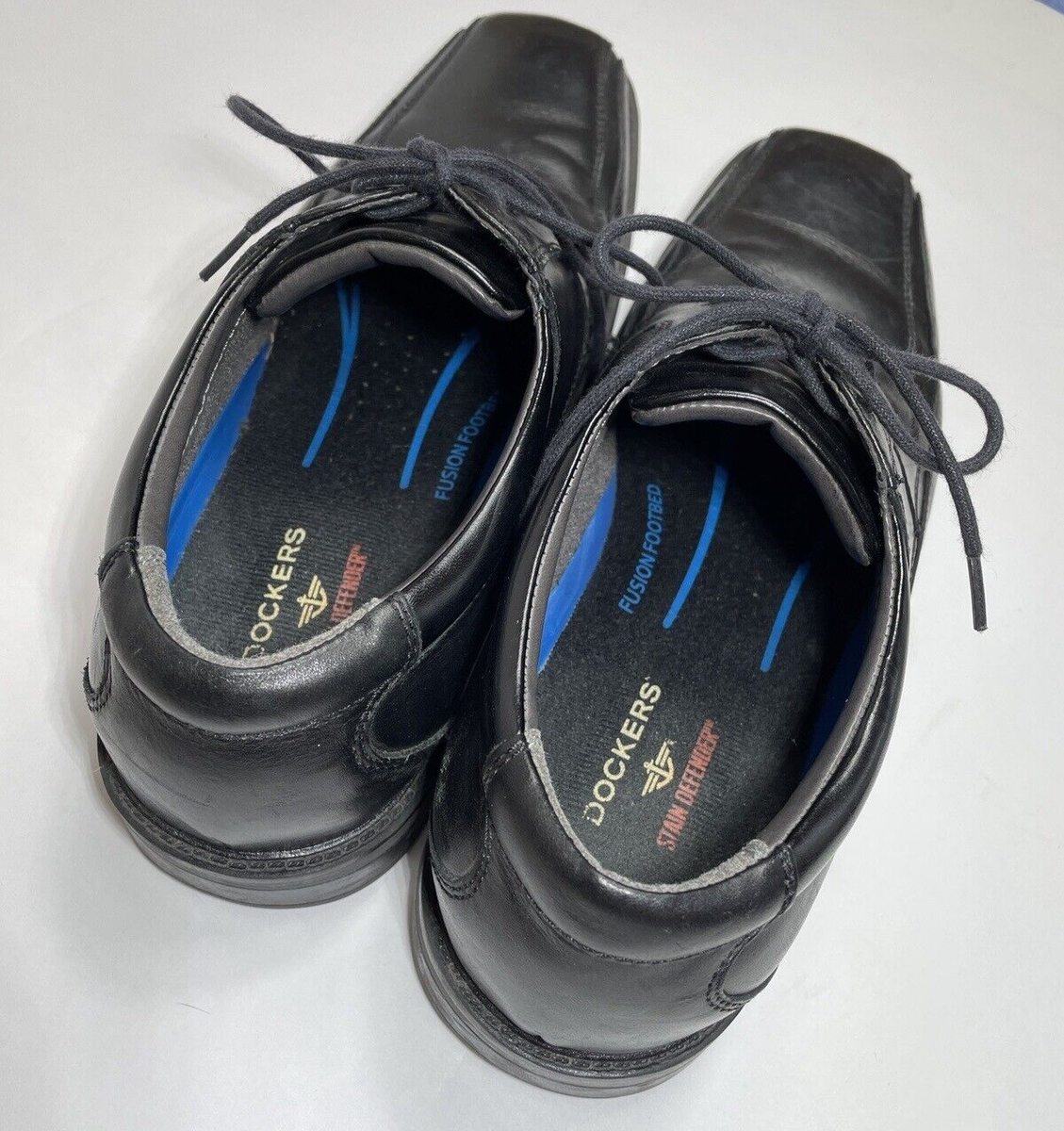 Dockers Men Stain Defender Oxford Leather Shoes Sz 9 1/2 M  display picture 3