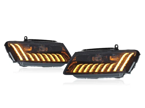 For AUDI Q5 2008-18 RS Style LED DRL Sequential Projector Headlights Assembly  - Picture 3 of 8