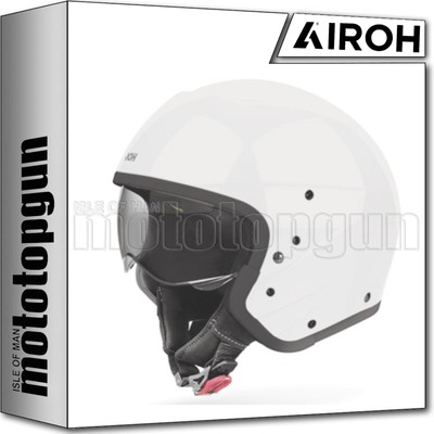 AIROH HELMET JET MOTORBIKE J1 J 110 COLOR WHITE GLOSS SZ. XXL