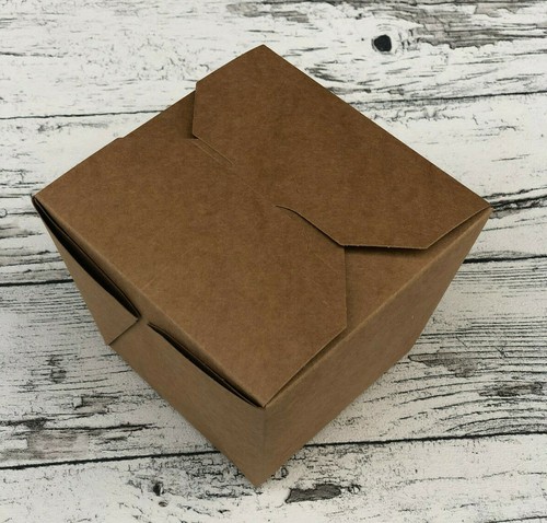 Bio Asia Food noodle box Nudelbox Take-away Hartpapier 8,5x8,5x9cm 80-320 Stück - Bild 4 von 5