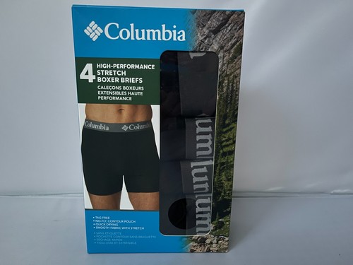 Columbia Herren Boxershorts High-Performance Stretch 4er Pack S/M Mehrfarbig NEU - Bild 3 von 6