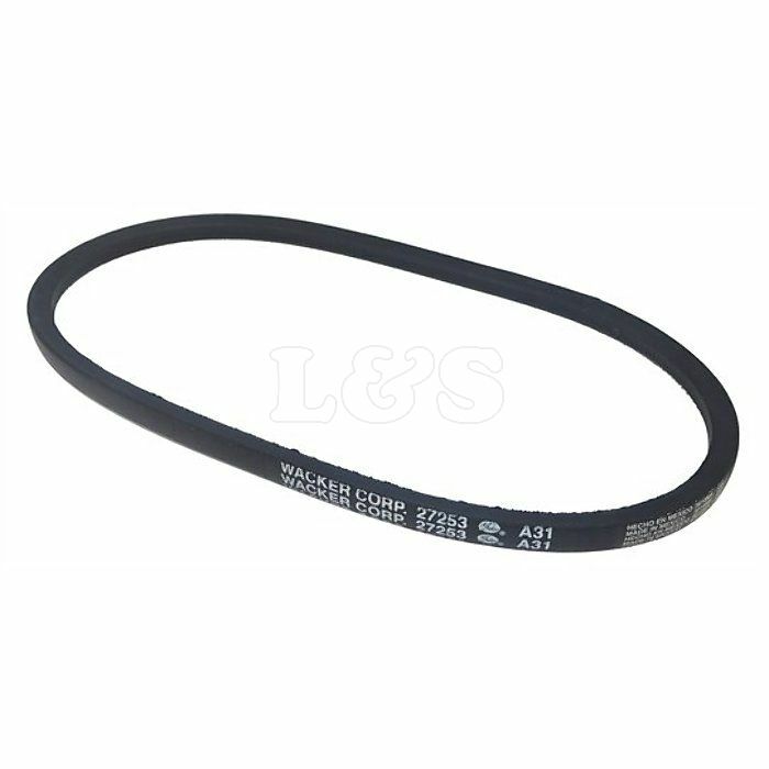 V-Belt for Wacker VPG260, VPA1740 Compactor - OEM No. 0027253