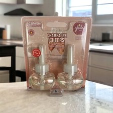 Glade PlugIns Refill 2 Pack Scented Oil Refills CHAMPAGNE CHEERS