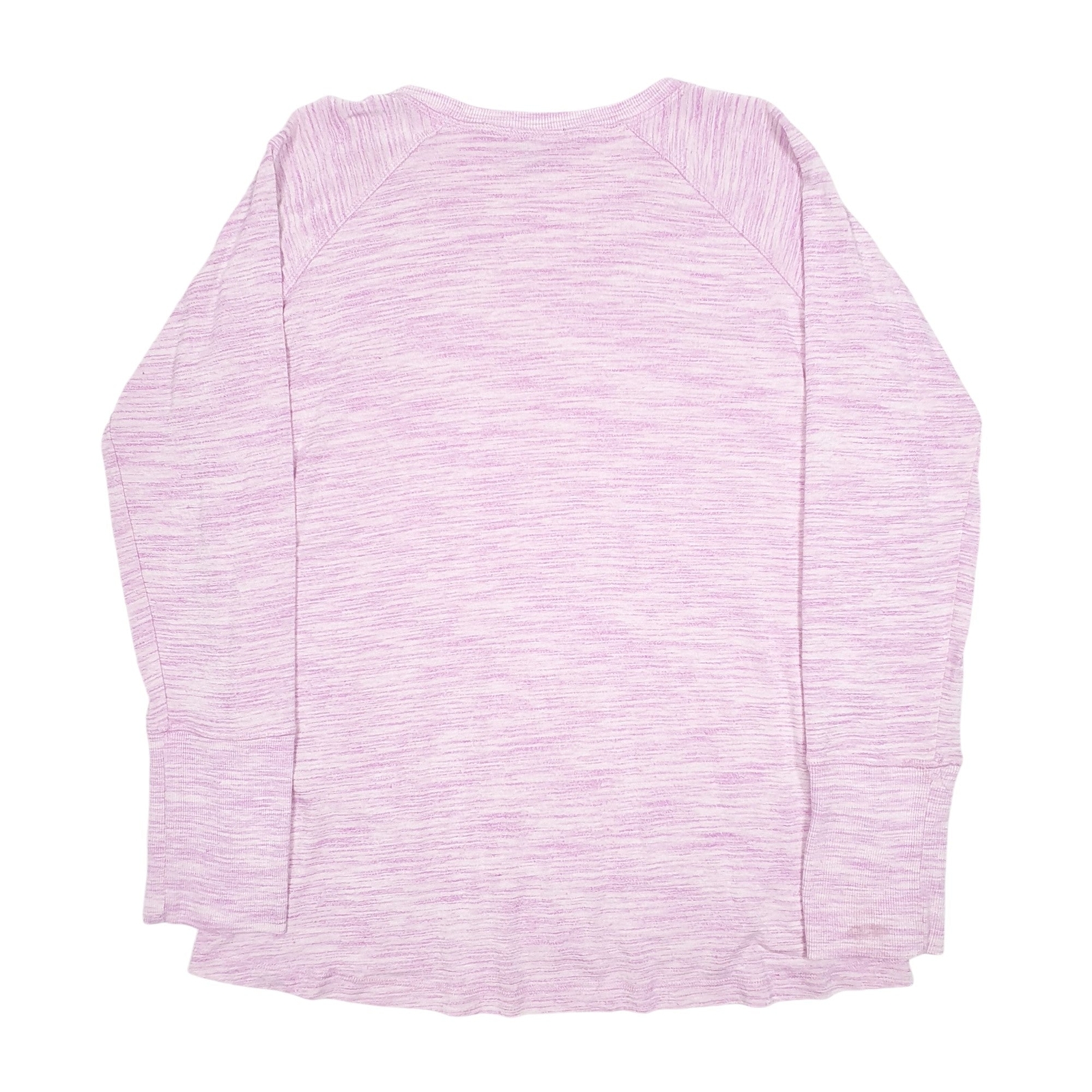 CHAMPION Pink T Shirt Tee Active Workout Gym Running Long Sleeve Womens L image 2