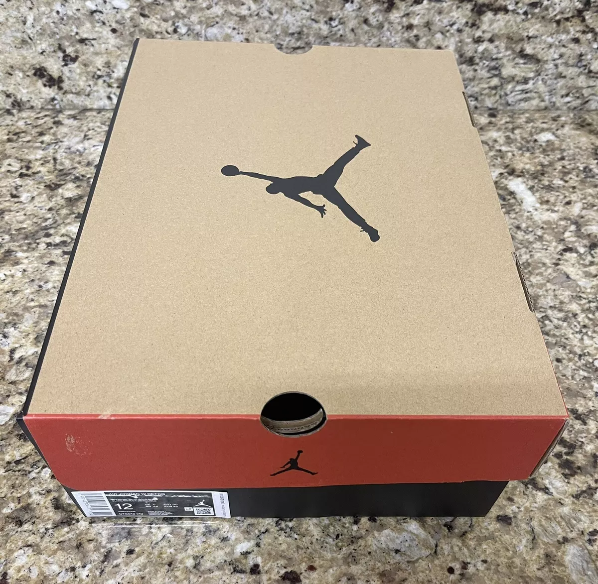 Jordan 12 shoe box clearance
