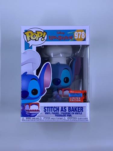 Funko Pop, Disney, Lilo & Stitch, Stitch as Baker, 2020 Fall Convention #978 - 第 1/6 張圖片