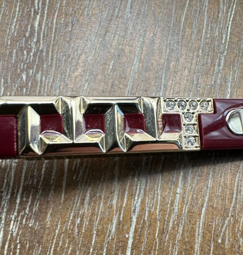 TIFFANY & CO. Eyeglasses Frames TF 2241-B 8389 Maroon / Gold / Diamond 52-16-140 - Picture 14 of 16