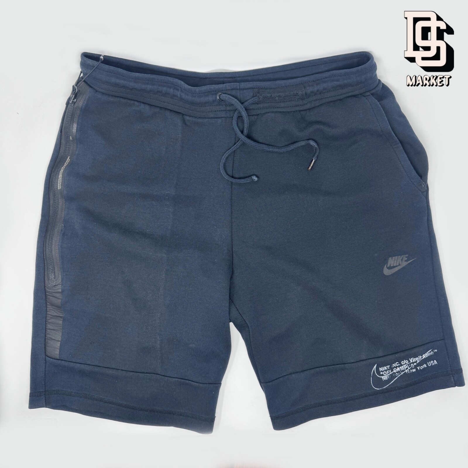 OFF WHITE X NIKE RARI PANTALONCINI NIKE OFF WHITE C O VIRGIL ABLOH THE TEN OFF CAMPUS LARGE NERI NY