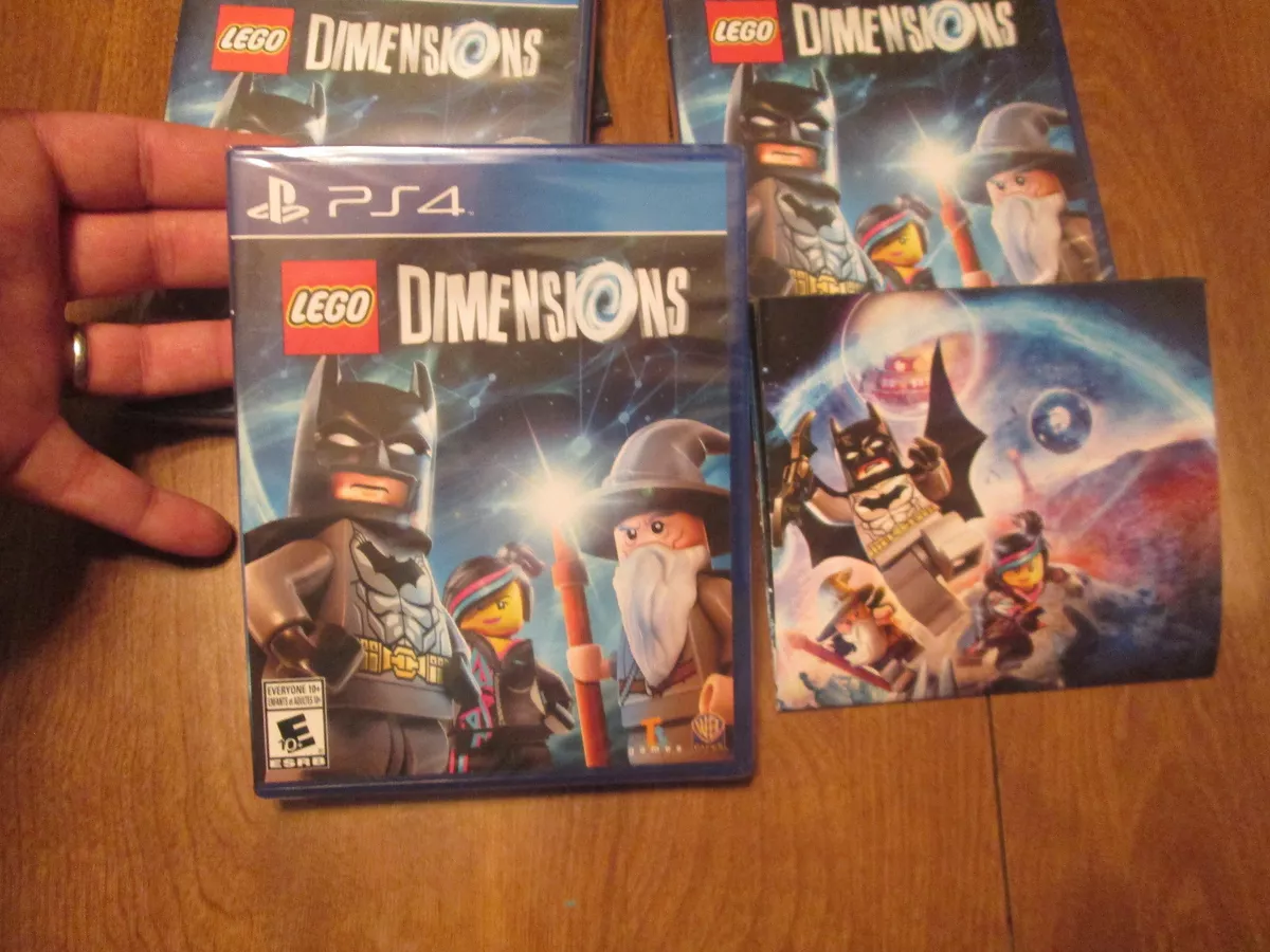 LEGO DIMENSIONS PS4 from STARTER PACK ONLY GAME + FREE BONUS POSTER NEW  SEALED