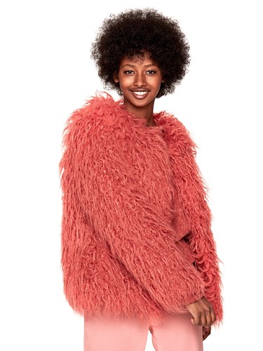 PELLICCIA - DONNA - Pepe jeans - GILDA 210 - ACRILICO - ROSSO - PL401534 |  eBay