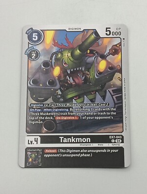 Digimon TCG Einzelkarte Tankmon NM