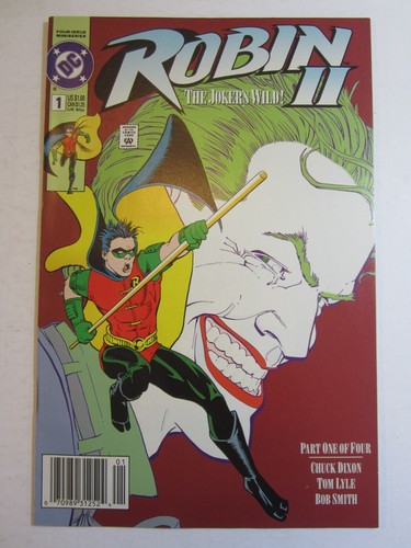 Robin II #1 Comic Buch 1991 Sehr guter Erhaltungszustand/NM Kiosk DC Universum Chuck Dixon Jokers Wild