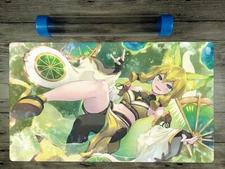 Ygomat Hu-Li the Jewel Mikanko Trading Card Game Playmat Free Best Tube / Bag