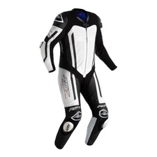 RST Pro Series Evo Airbag One Piece Leathers Motorcycle Motorbike 3238 White AAA