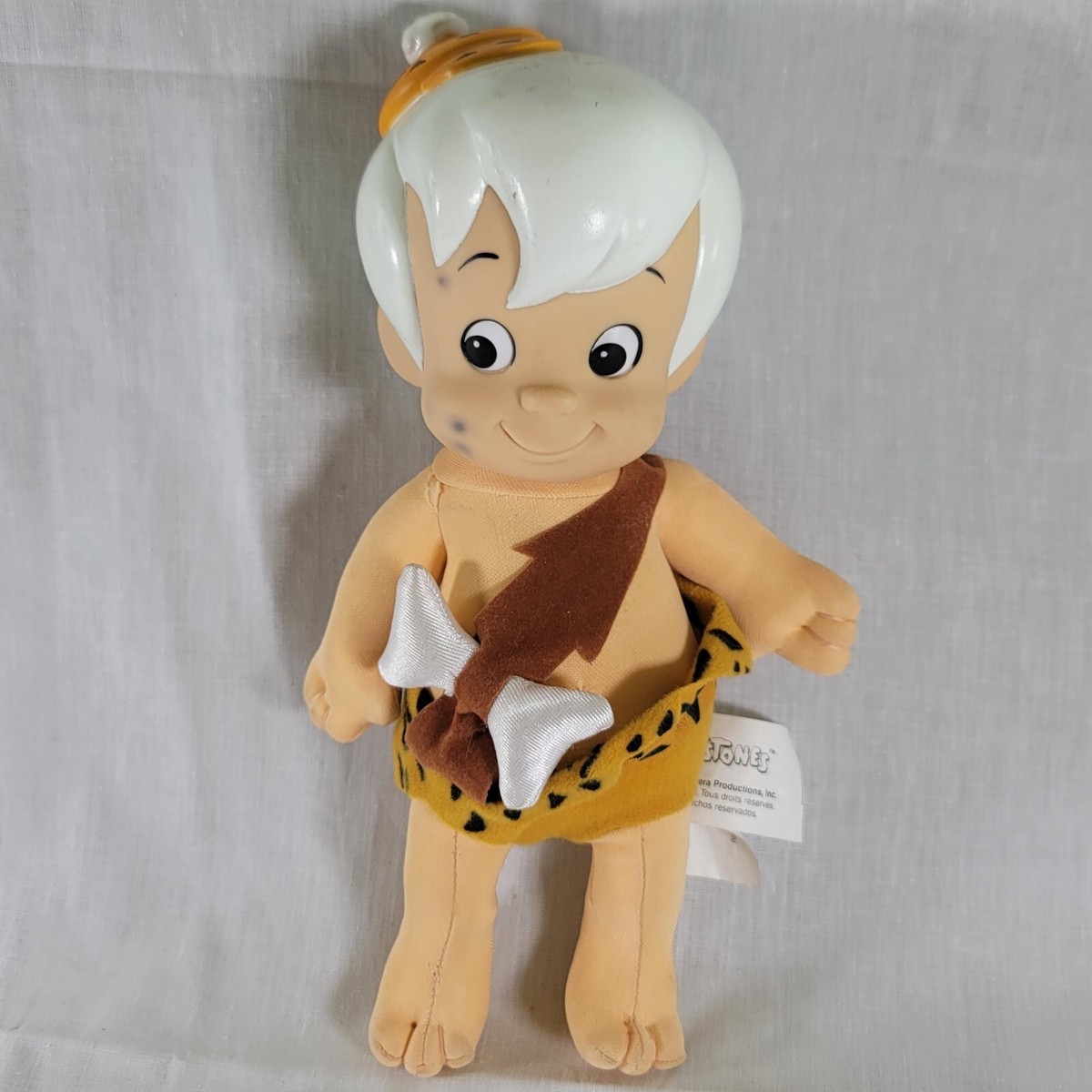 Vintage The Flintstones 1994 Bam Bam 9” Doll Hanna Barbera Vintage The Flintstones 1994 Bam Bam 9” Doll Hanna Barbera
