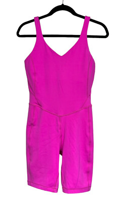 Lululemon Align Bodysuit 8  Romper Sonic Pink Women s Size 8