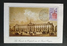 Carte premier jour congrès philatélique Toulouse Capitole 1973 timbre  N°1763