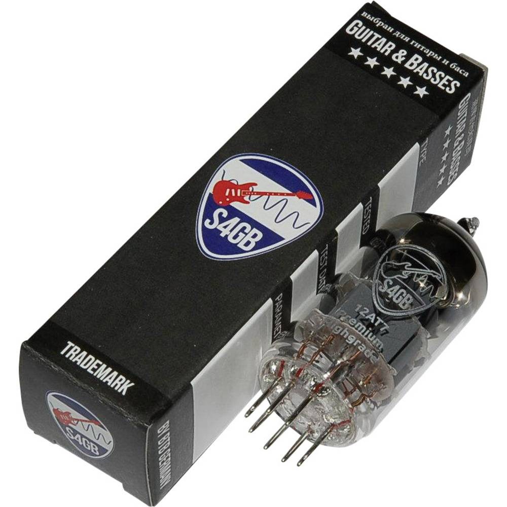 Tube double triode 12AT7-S4GB BTB Vertrieb à faible bruit pour préampli