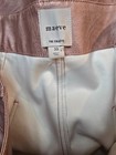 NEW Maeve The Colette Anthropologie Rose Gold Faux Leather Wide Leg Pants 33 — photo 5