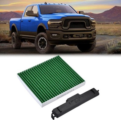 Upgraded Activated Cabin Air Filter(GREEN) & Filter Access Door fits for Vehicle