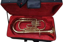 HAHAPA HANDMADE 3VALVE SILVER BARITONE BRASS MADE TUBA FREE CUSTOM DUTY FOR USA