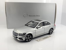 Dealer OEM(Norev) 1:18 scale Mercedes-Benz C-Class Sedan (W205) Silver B66960253